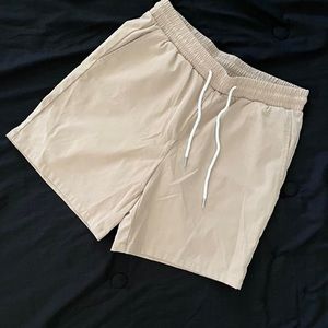 Tan khaki color shorts